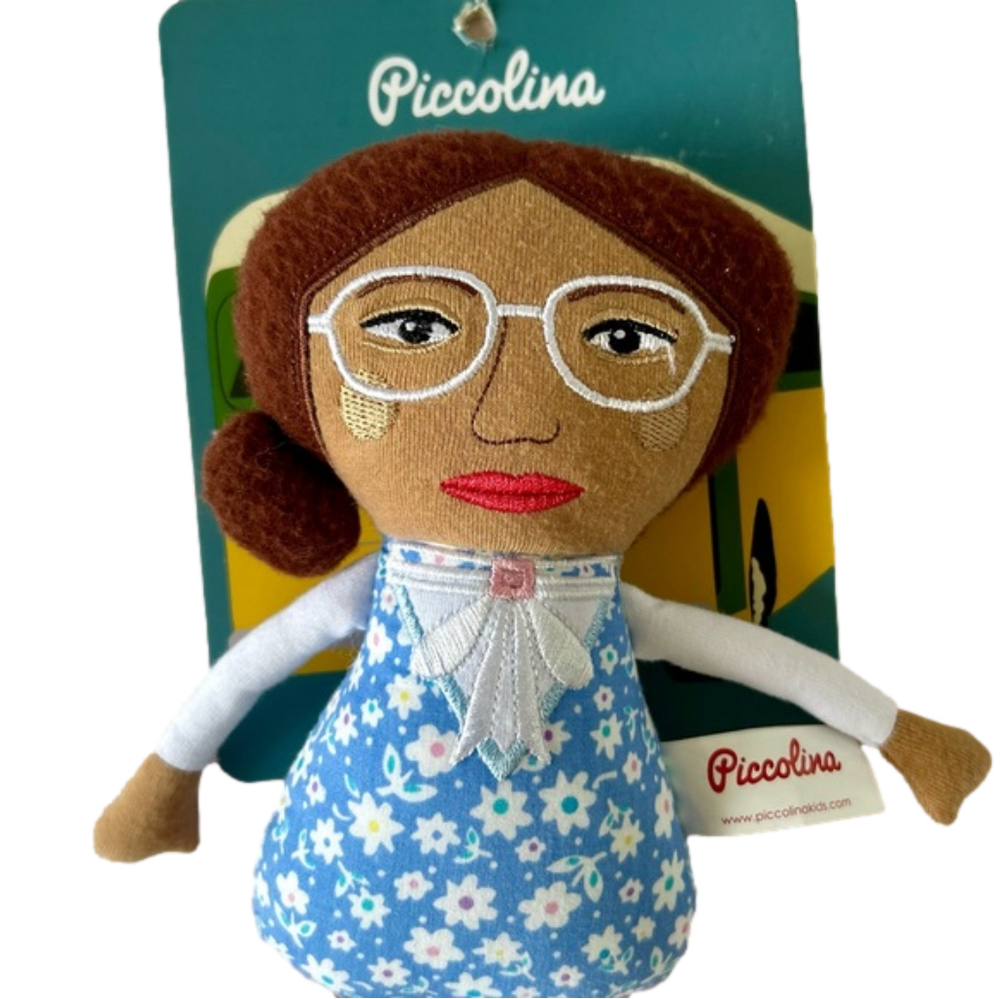 Piccolina Rosa Parks Trailblazer Plush Doll Civil Rights Activist NWT New